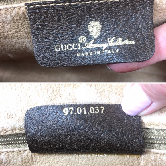 Authentic Gucci brown monogram coated canvas crossbody bag clutch - Picture 12 of 16